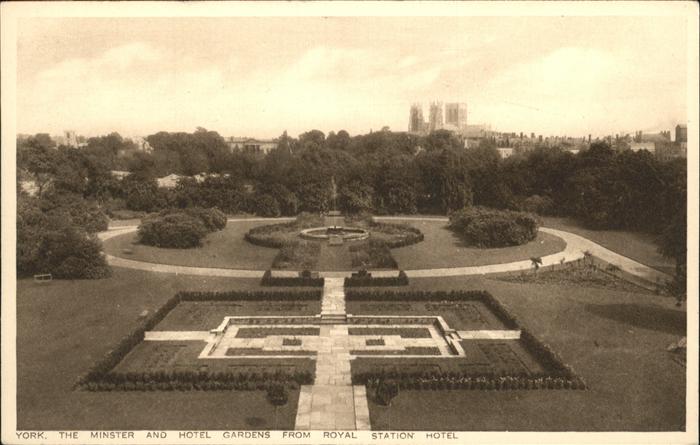 York Maine Minster And Hotel Gardens
Royal Station Hotel