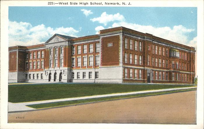 Newark New Jersey West Side High School