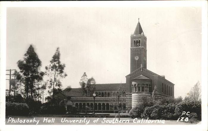 California City Philosophy Hall
University of Southern California