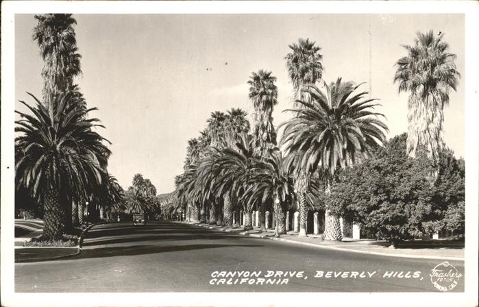 Beverly Hills California Canyon Drive