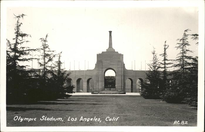 Los Angeles California Olympic Stadion