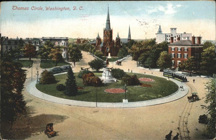 Washington DC Thomas Circle