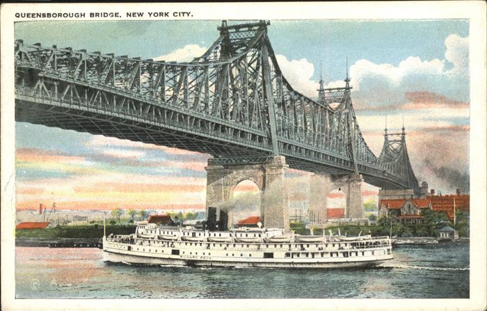 New York City Queensborough Bridge