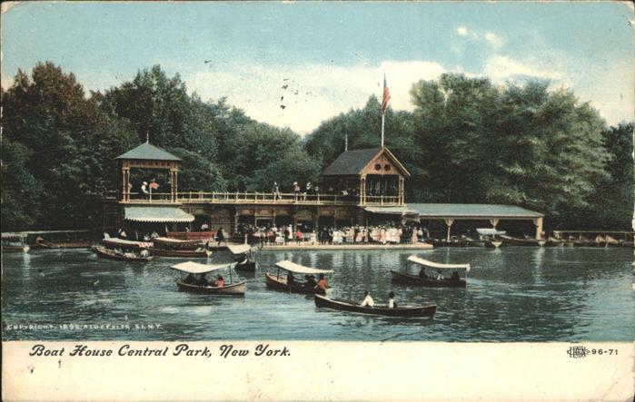 Hoboken New Jersey Boat House Central Park