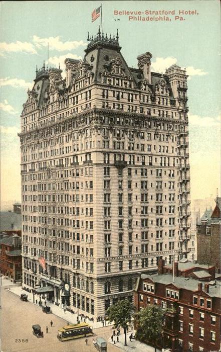 Philadelphia Pennsylvania Bellevue-Stratford Hotel