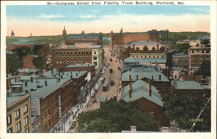 Portland Maine Congress Street