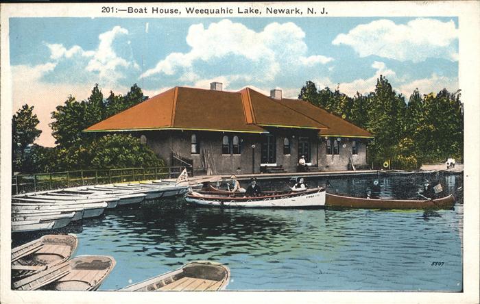 Newark New Jersey Boat House
Weequahic Lake
