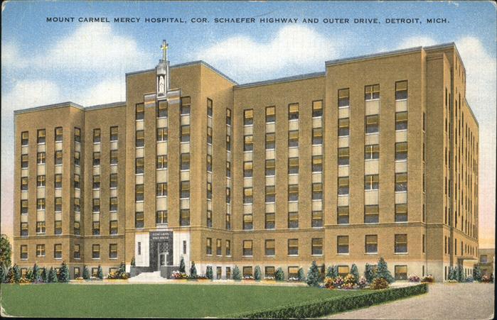 Detroit Michigan Mount Carmel Mercy Hospital