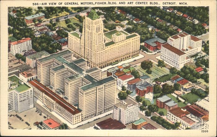 Detroit Michigan General Motors
Fisher Building