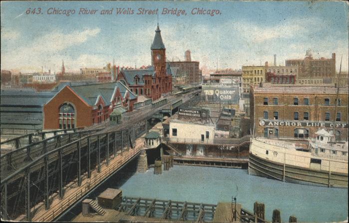 Chicago Heights River
Wells Street Bridge