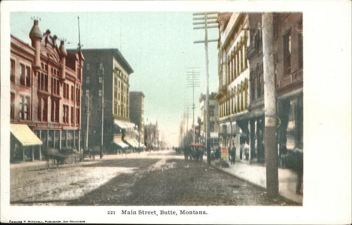 Butte Montana Main Street
