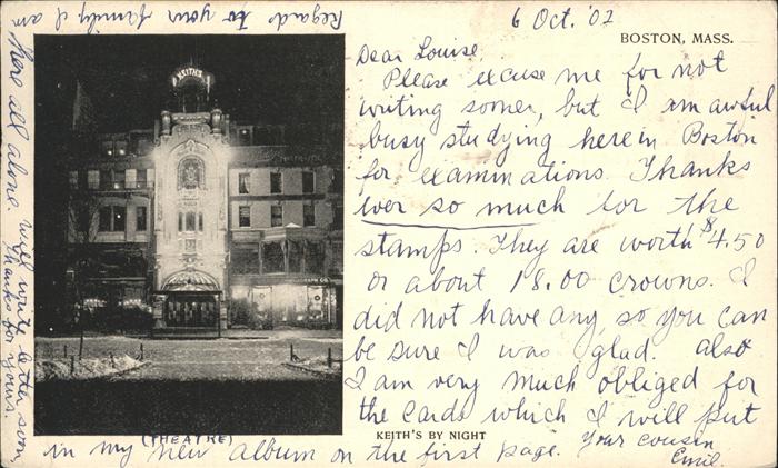 Boston Massachusetts Teilansicht