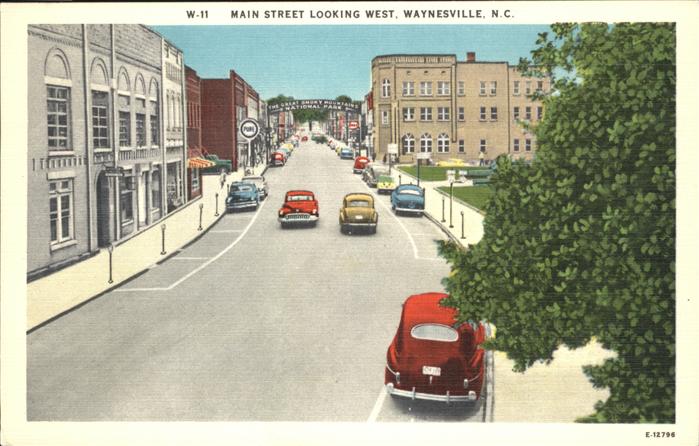 Waynesville North Carolina Main Street