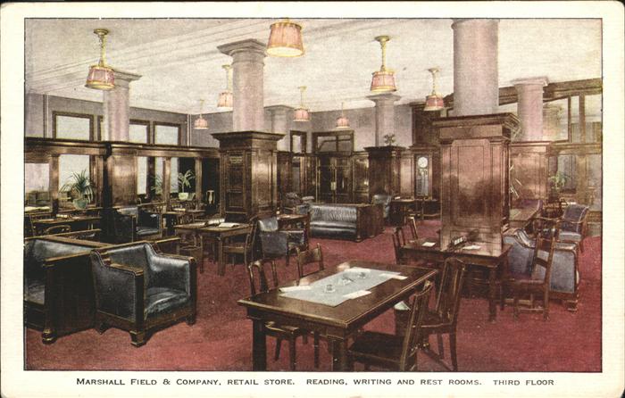 Chicago Heights Marshall Field & COmpany
Retail Store
Reading Writing, Rest Ro