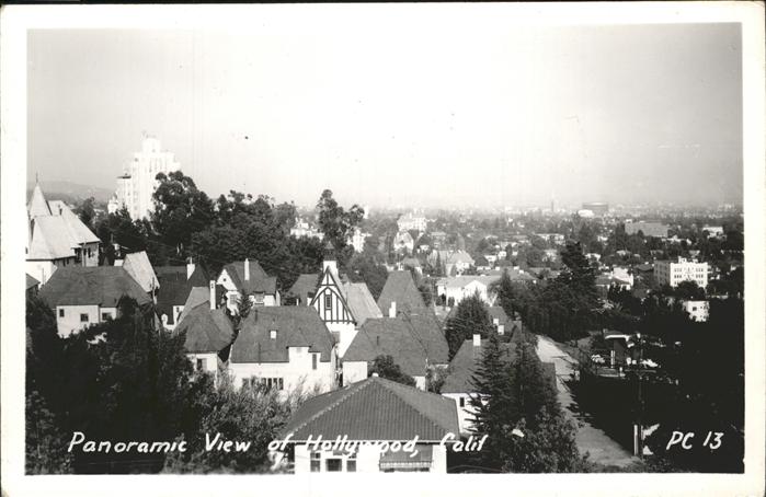 Hollywood California Panorama Hollywood
