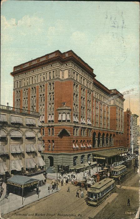 Philadelphia Pennsylvania Reading Terminal
Market Street