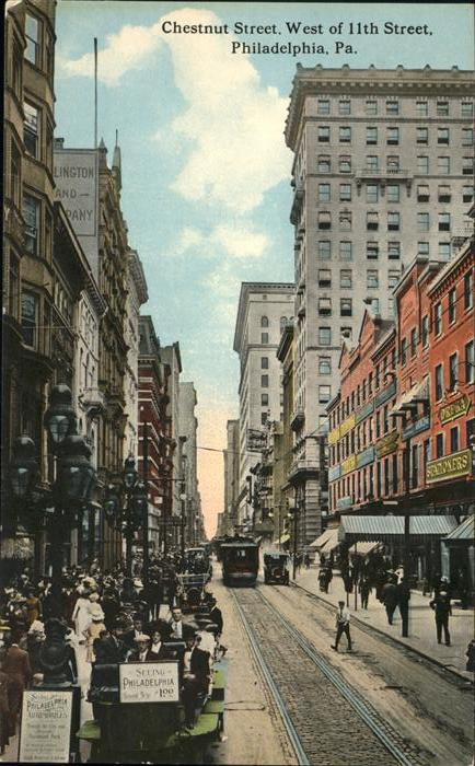 Philadelphia Pennsylvania Chestnut Street