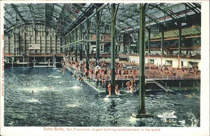 San Francisco California Sutro Baths
