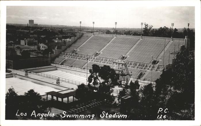 Los Angeles California Swimming Stadium
