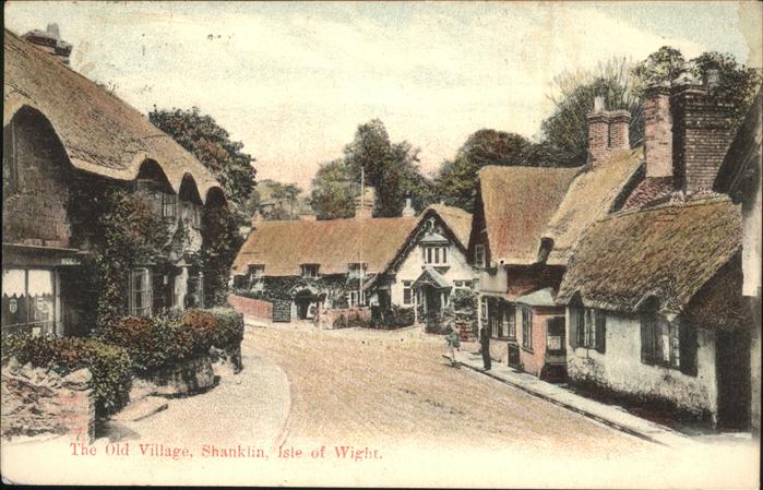 Isle of Wight UK old Village Shanklin