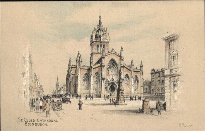 Edinburgh Scotland St Giles Cathedral
