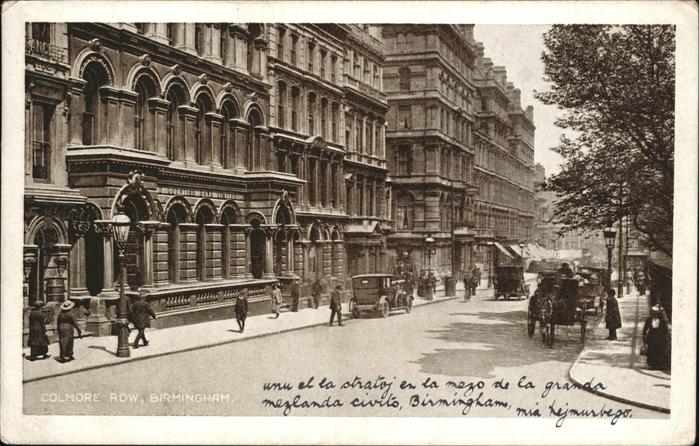 Birmingham colmore Row Kutsche