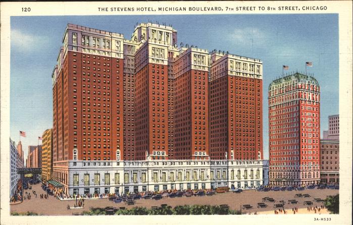 Chicago Heights Stevens Hotel Michigan Boulevard