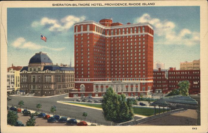 Providence Rhode Island Sheraton Biltmore Hotel