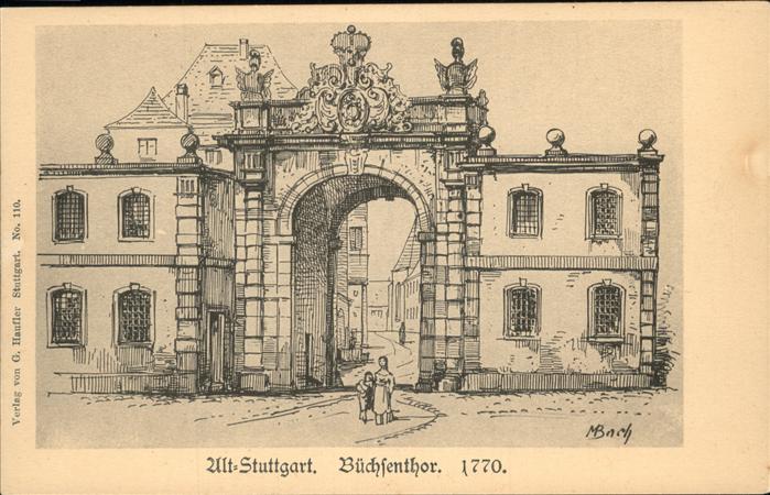 STUTTGART  CITY Buechsenthor