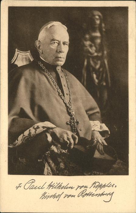 Rottenburg Neckar Bischof Paul Wilhelm