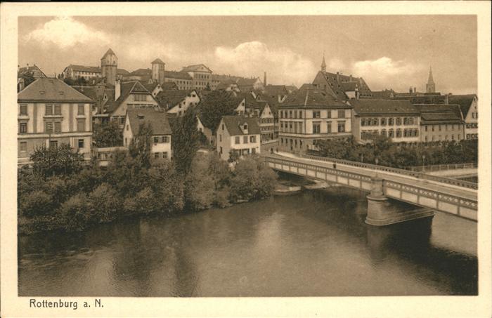Rottenburg Neckar Brücke