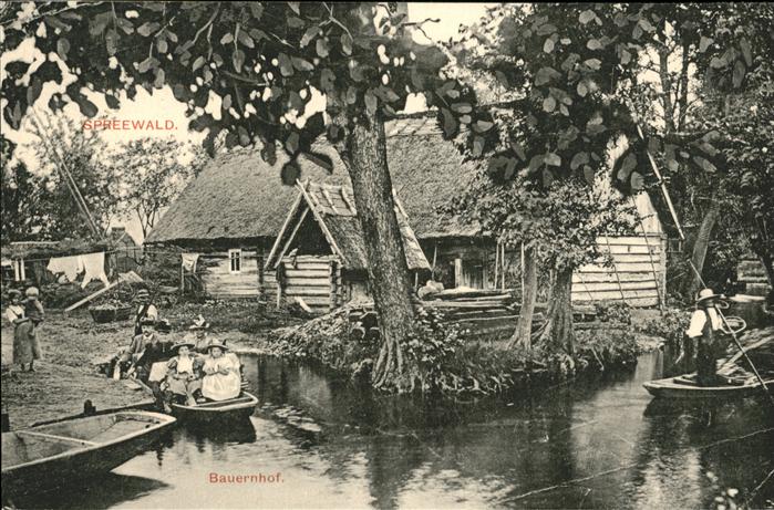 Spreewald Bauernhof Boot