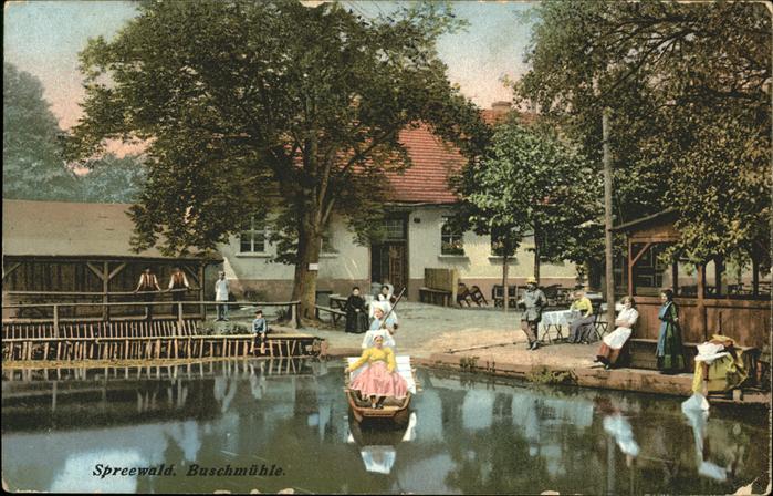 Spreewald Buschmühle Boot