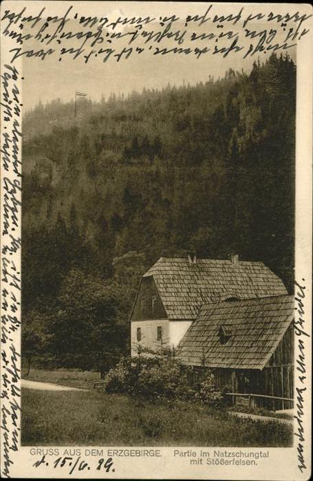 Olbernhau Erzgebirge Stösserfelsen