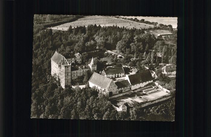Ergenzingen Fliegeraufnahme Schloss Restaurant Weit