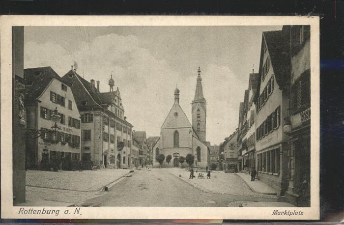 Rottenburg Neckar Marktplatz