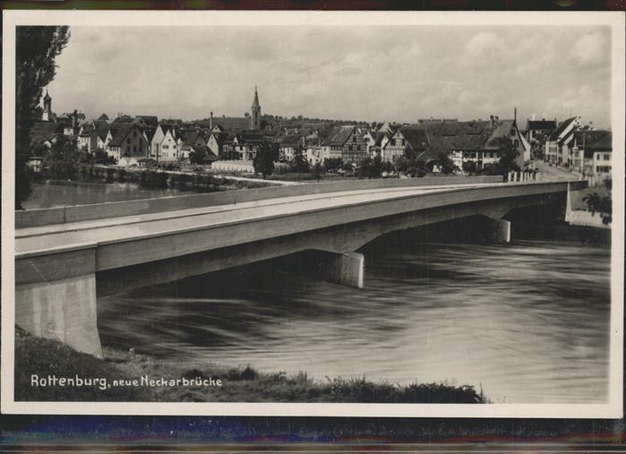 Rottenburg Neckar Neckarbrücke