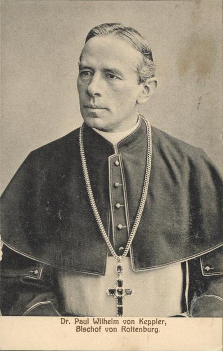 Rottenburg Neckar Dr Paul Wilhelm von Keppler Bischof