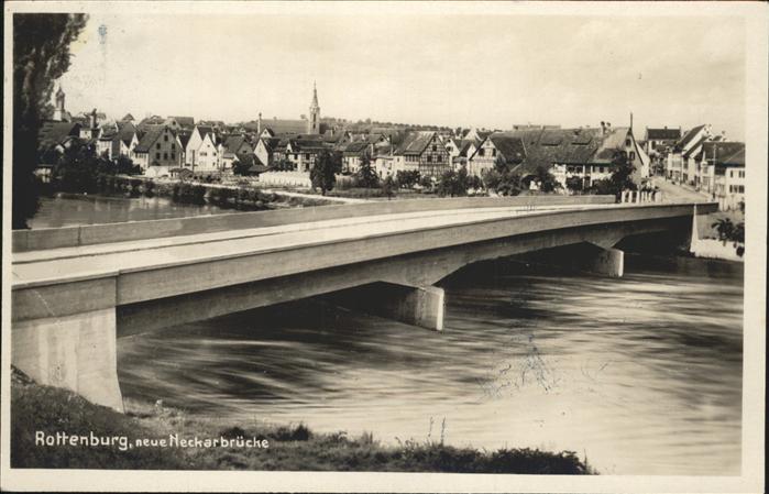 Rottenburg Neckar Neckarbrücke