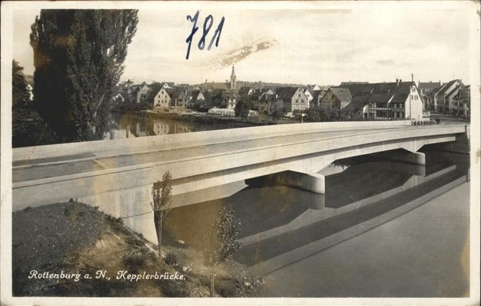 Rottenburg Neckar Kepplerbrücke