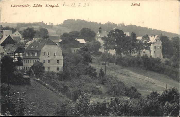 Lauenstein Erzgebirge Schloss