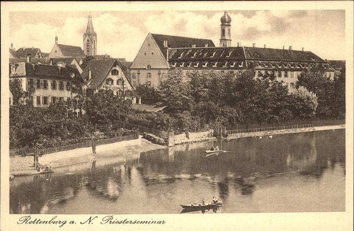 Rottenburg Neckar Priesterseminar Boot