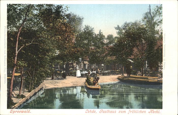 Lehde Gasthaus zum fröhlichen Hecht