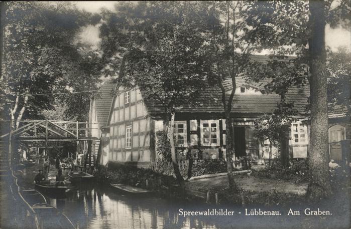 Luebbenau Spreewald Am Graben