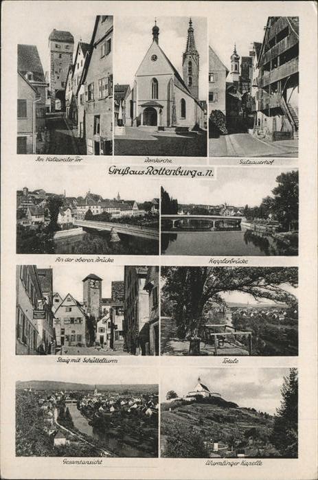 Rottenburg Neckar Domkirche Brücke Schüttelturm Kepplerbr