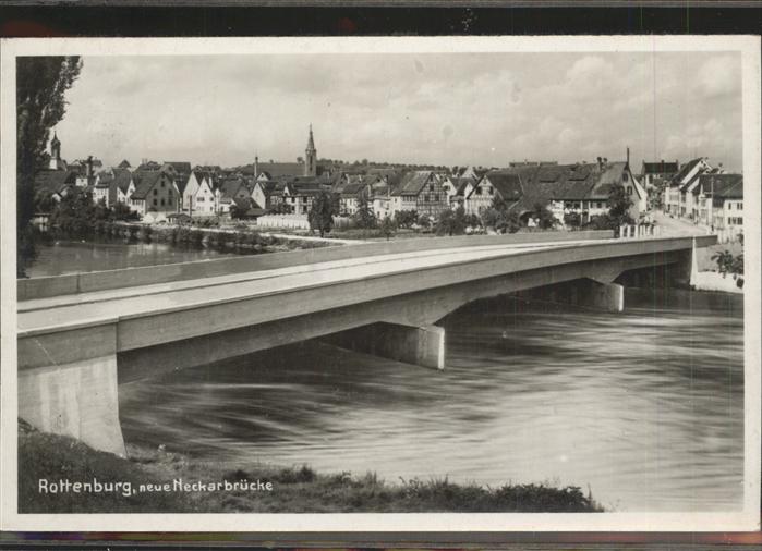Rottenburg Neckar Neckarbrücke