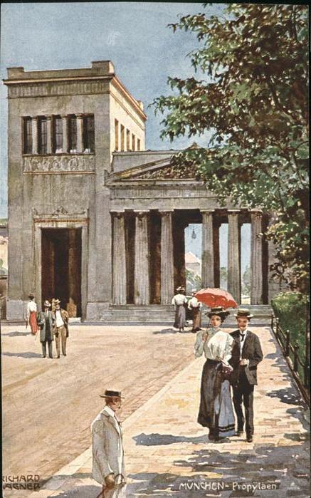 Muenchen Bayern Teilansicht