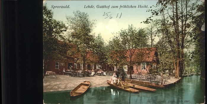 Spreewald Gasthof zum Fröhlichen Hecht