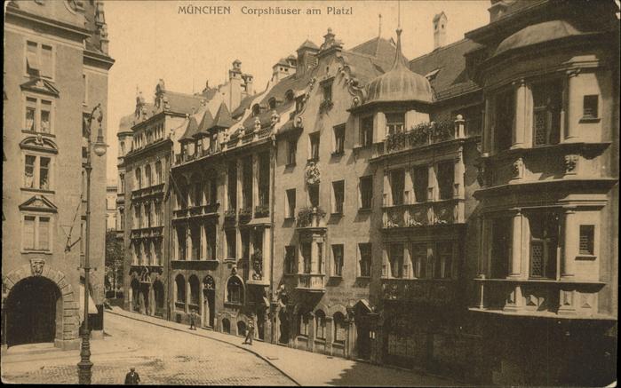 Muenchen Bayern Corpshaeuser