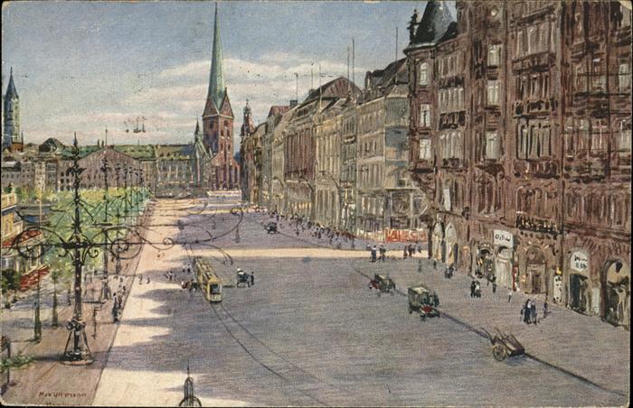 HAMBURG  CITY Jungfernstieg
Jacobikirche